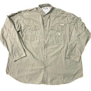 Columbia Sport PFG Fishing Shirt Long Sleeve Vented XXL